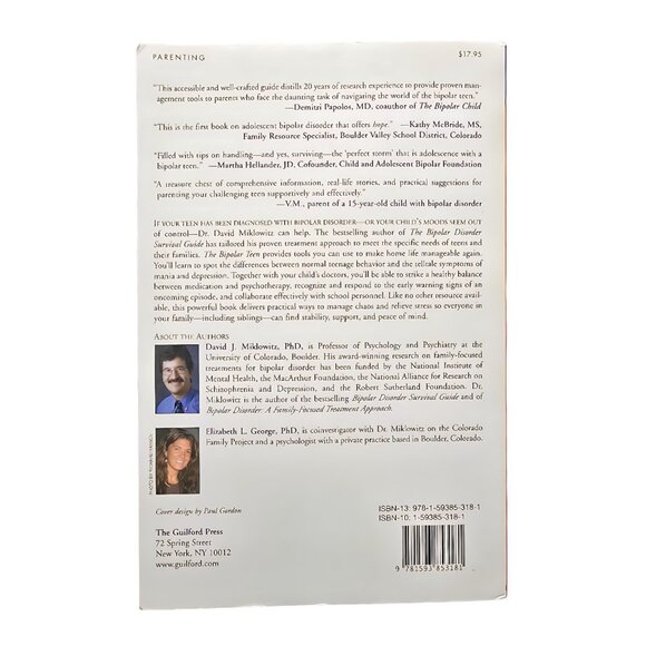 Bipolar Disorder Parenting Teens Children Families Help Guide 3 Book Bundle - Picture 10 of 13